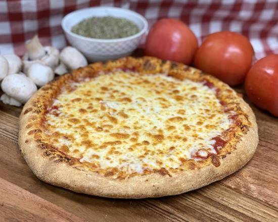 Order Cheese Pizza (10" Small) food online from Manny & Olga Pizza store, Washington on bringmethat.com