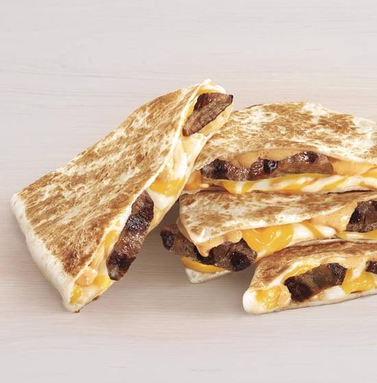 Order Steak Quesadilla food online from Taco Bell store, Morehead City on bringmethat.com