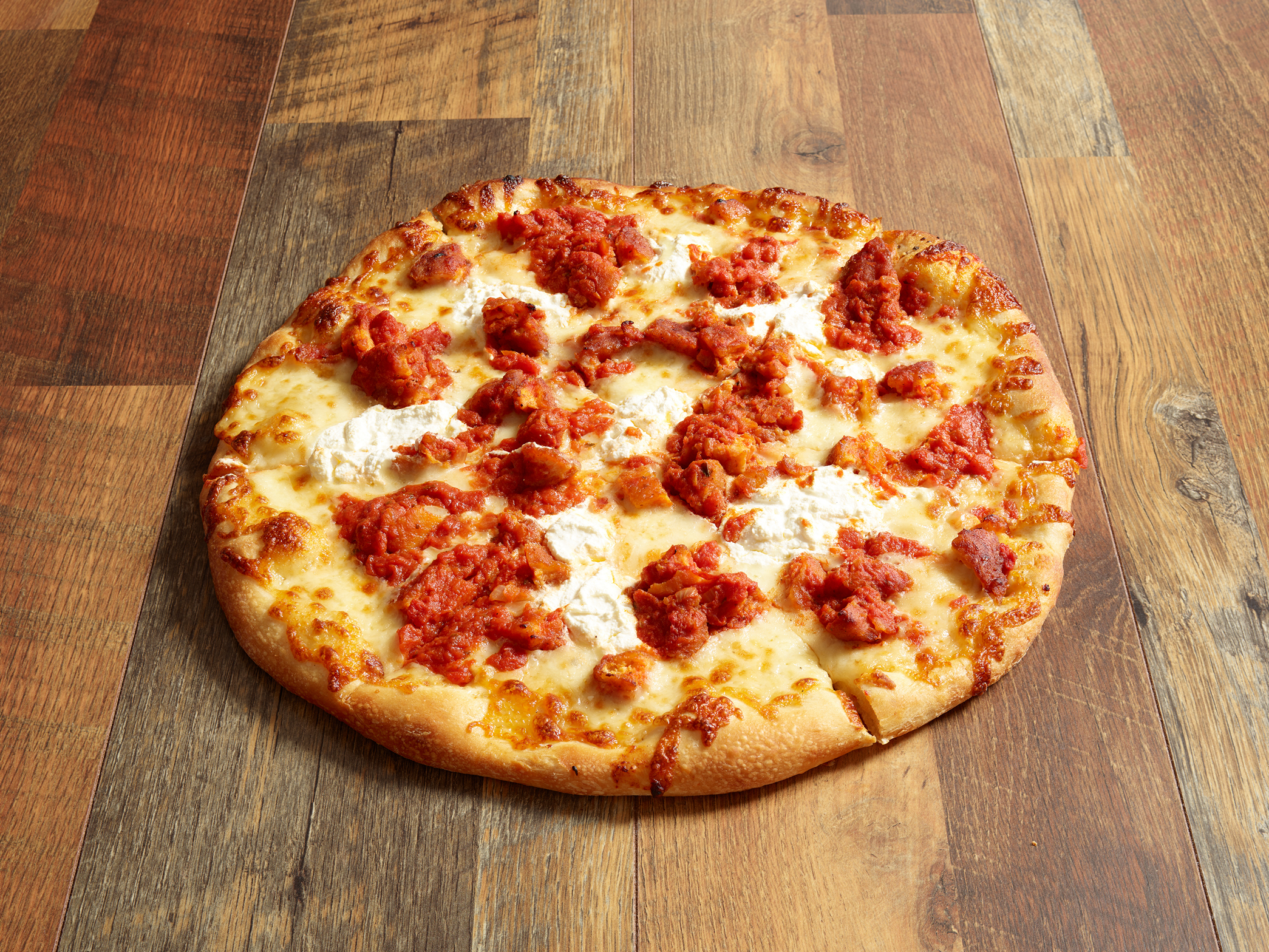 Order Chicken Parm Pizza food online from I Love Ny Pizza & Fried Chicken store, Schenectady on bringmethat.com