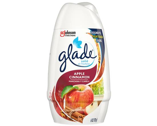 Order Glade Solid Apple Cinnamon (6 oz) food online from Ctown Supermarkets store, Uniondale on bringmethat.com