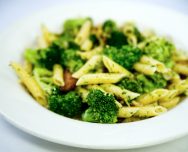 Order Penne Broccoli food online from Basil Leaf Cafe store, Chicago on bringmethat.com