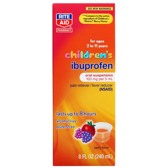 Order Rite Aid Children's Ibuprofen Ages 2-11 (8 oz) food online from Rite Aid store, Caledonia on bringmethat.com