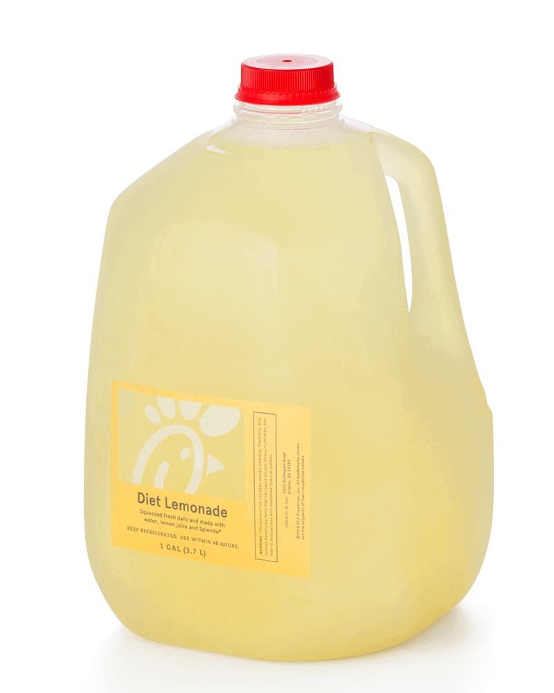 Order Gallon Chick-fil-A® Diet Lemonade food online from Chick-fil-A store, Katy on bringmethat.com