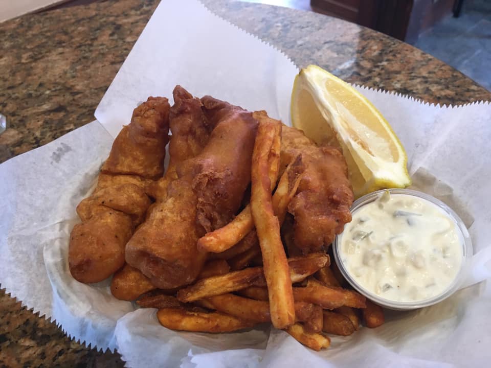 Order Fish and Chips food online from McGinnis Pub store, Michigan City on bringmethat.com