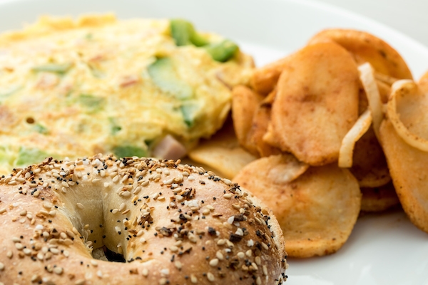 Order Western Omelet food online from THB Bagelry + Deli of Columbia store, Columbia on bringmethat.com