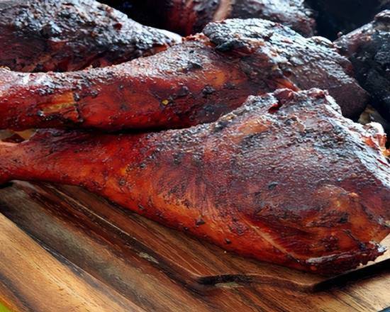 Order Smoked Turkey Leg food online from Memphis Diva Queen BBQ store, College Park on bringmethat.com