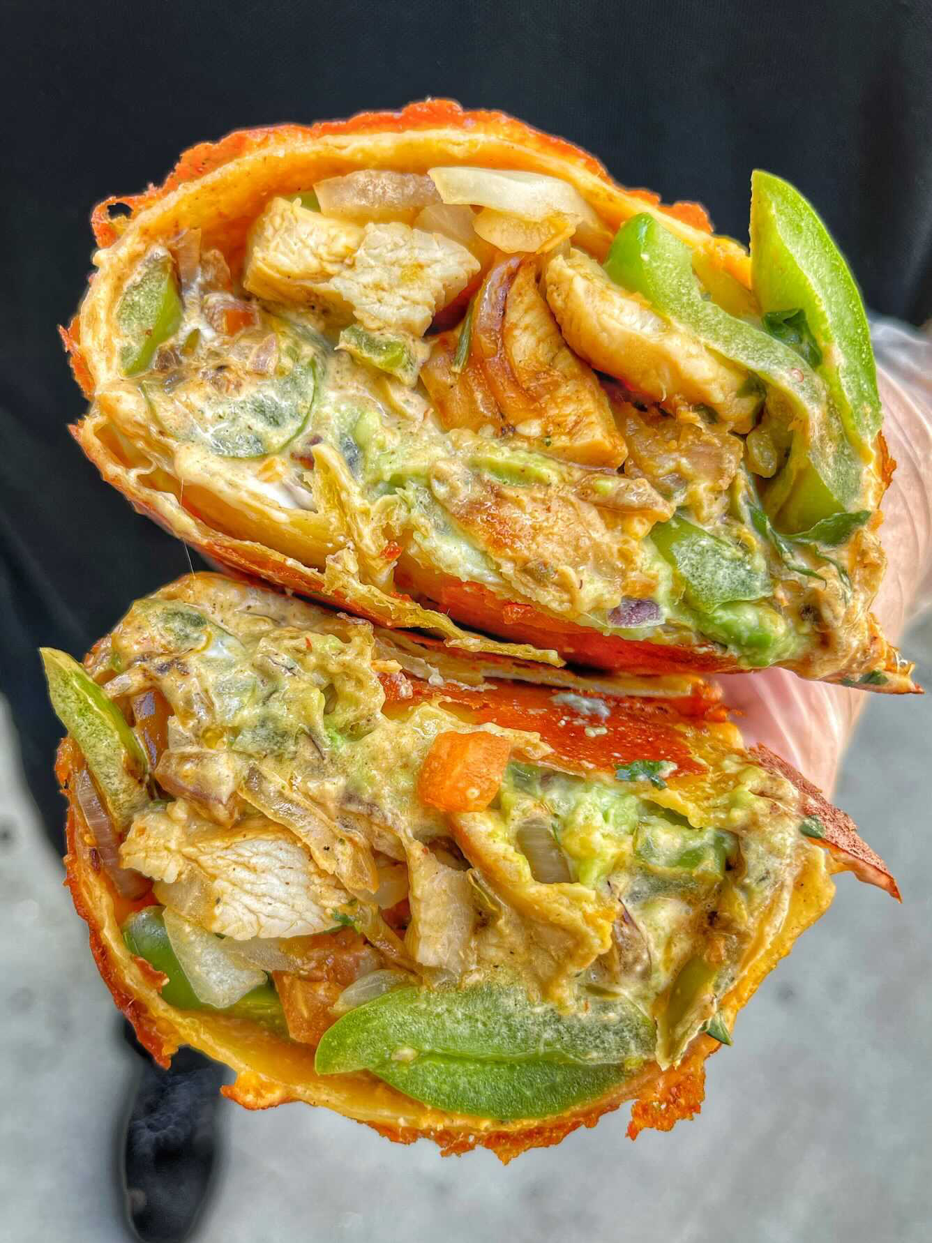 Order Spicy Fajita Burrito food online from Cilantro Lime store, Los Angeles on bringmethat.com