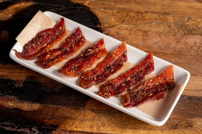 Order Billionaire's Bacon food online from Twin Peaks Restaurant store, Webster on bringmethat.com