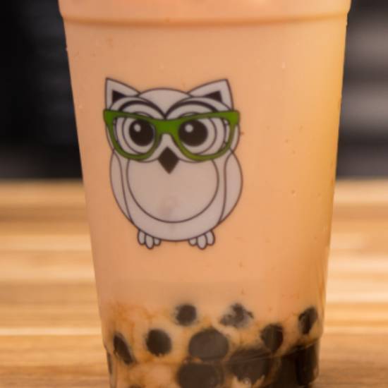 Order Iced Black Milk Tea food online from Babble Coffee And Boba Bar store, Oklahoma City on bringmethat.com