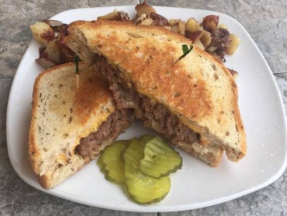 Order Patty Melt food online from Jimmy's Egg store, Bixby on bringmethat.com