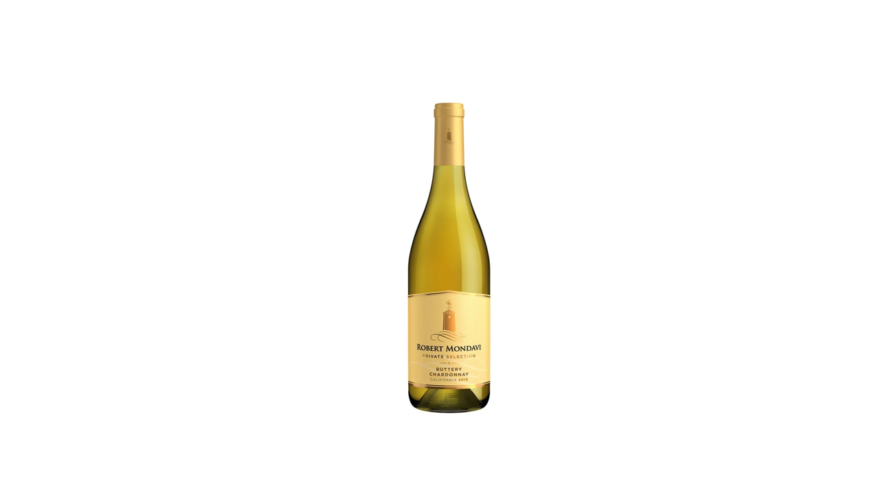 Order Mondavi Private Selection Buttery Chardonnay 750ml food online from Rebel store, Campbell on bringmethat.com