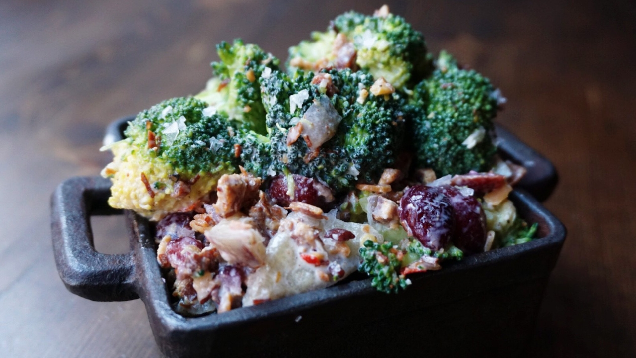 Order Broccoli Salad food online from Mighty Quinn's Barbeque store, New York on bringmethat.com