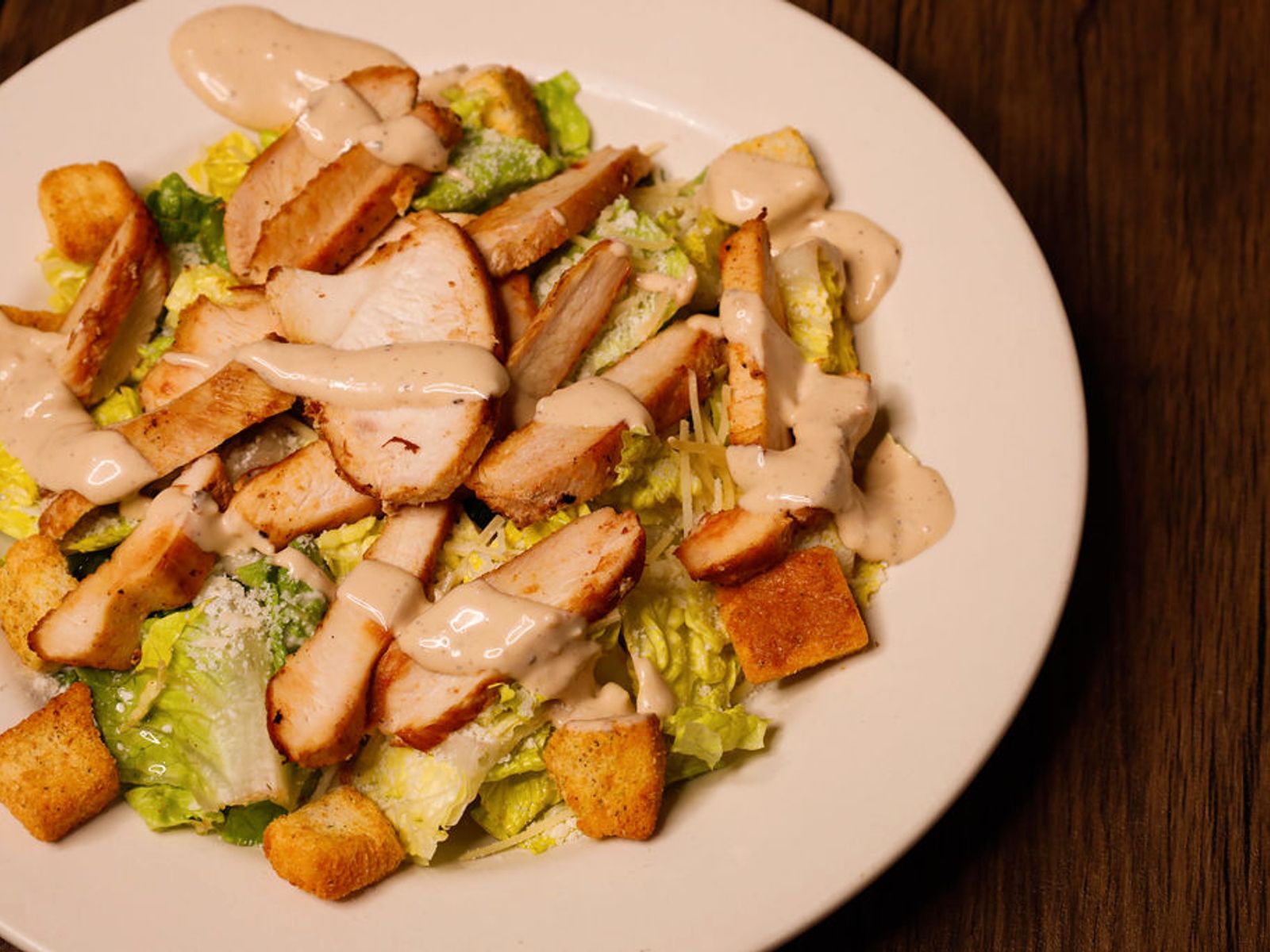 Order Grilled Chicken Caesar Salad food online from 45th Street Pub store, Edgewater Park on bringmethat.com