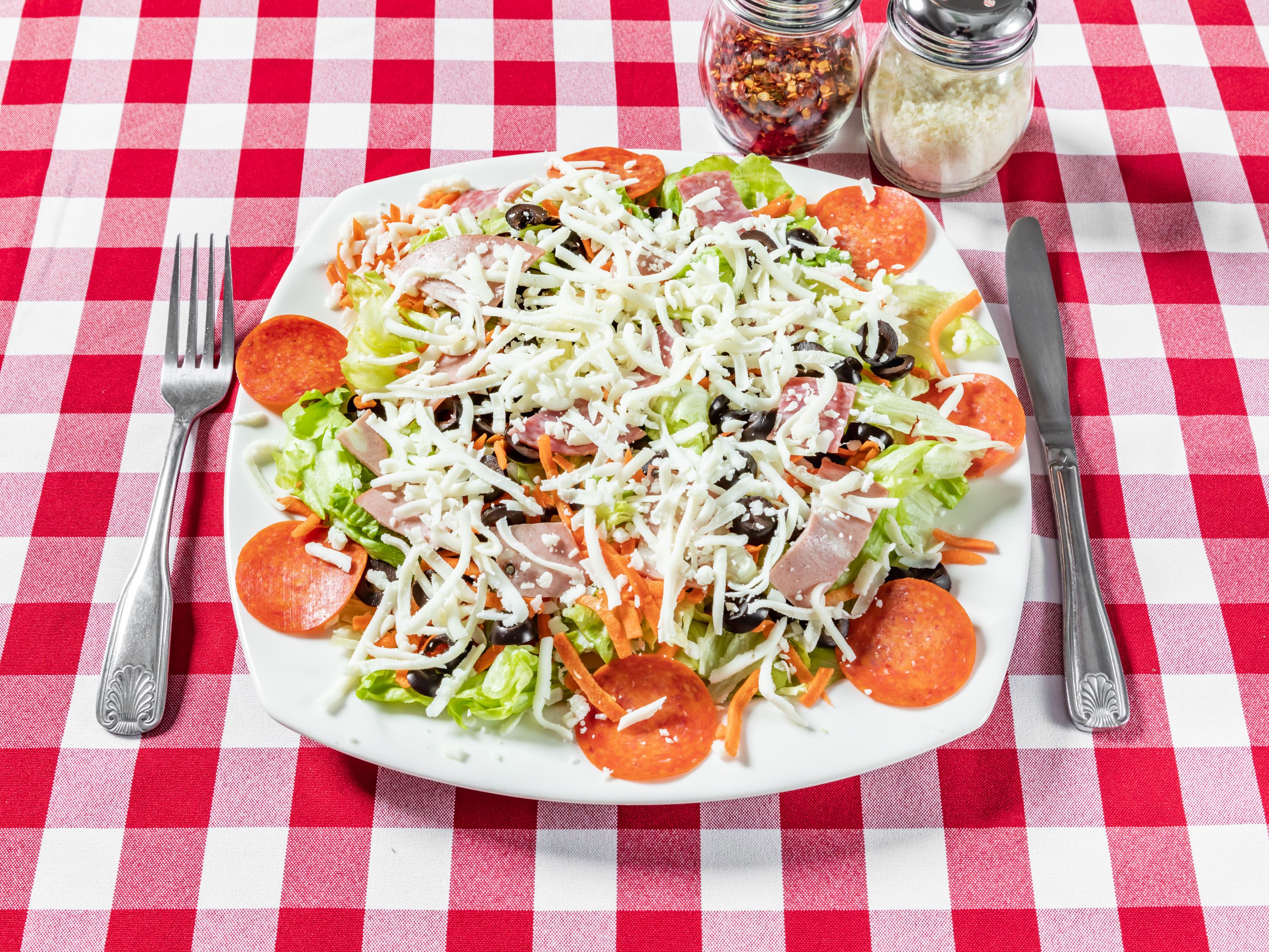 Order Antipasto Salad  food online from Casa D Oro store, Tustin on bringmethat.com