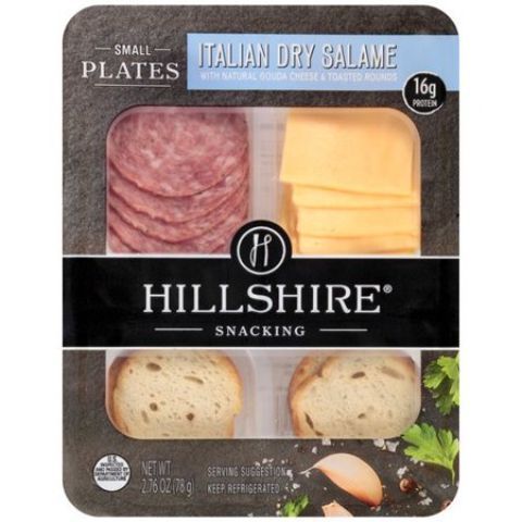 Order Hillshire Farms Small Plates Italian Dry Salame with Natural Gouda Cheese 2.76 oz food online from 7-Eleven store, Mansfield on bringmethat.com