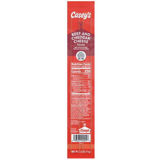 Order Casey's Beef & Cheddar Cheese 2.5oz food online from Casey store, Millstadt on bringmethat.com