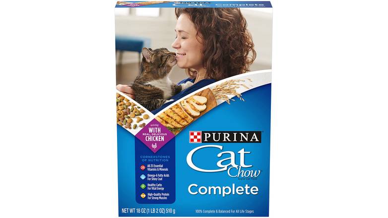 Order Purina Cat Chow High Protein Dry Cat Food food online from Trumbull Mobil store, Trumbull on bringmethat.com