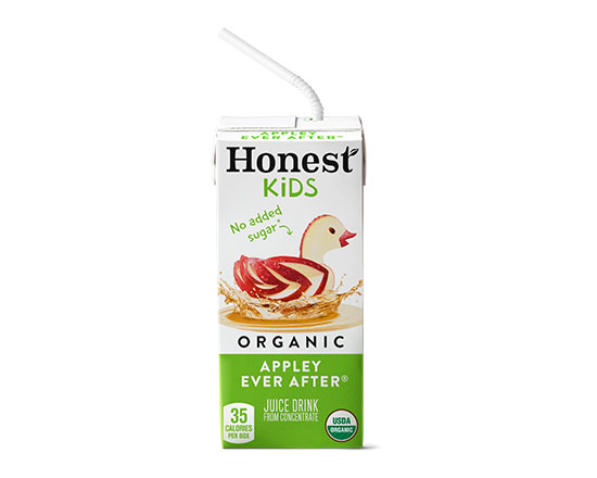 Order Honest Kids® Organic Apple Juice Drink food online from McDonald's store, Ooltewah on bringmethat.com