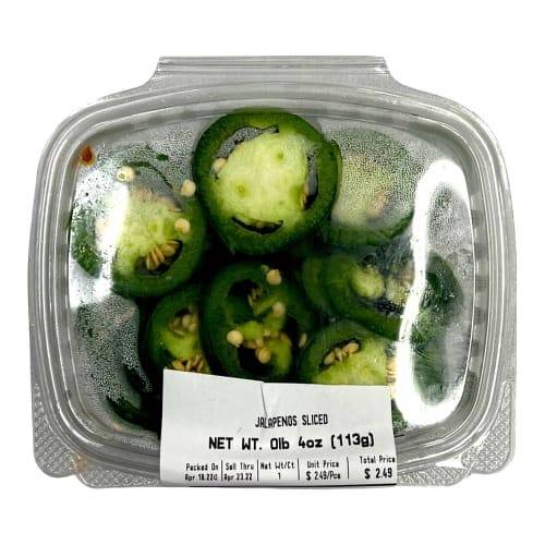 Order Jalapenos Sliced (4 oz) food online from Vons store, Yucca Valley on bringmethat.com
