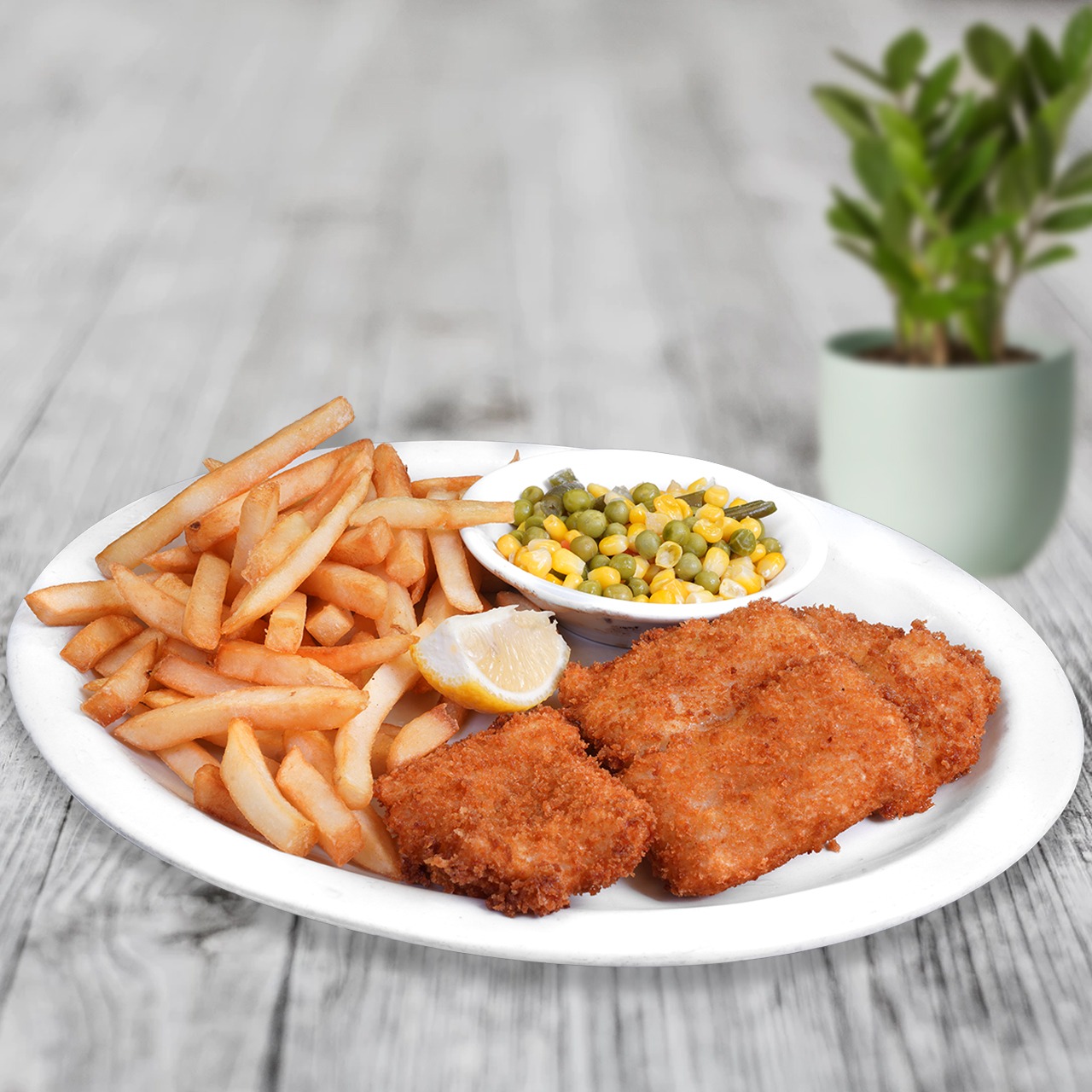 Order Fish and Chips food online from Spires store, Ontario on bringmethat.com