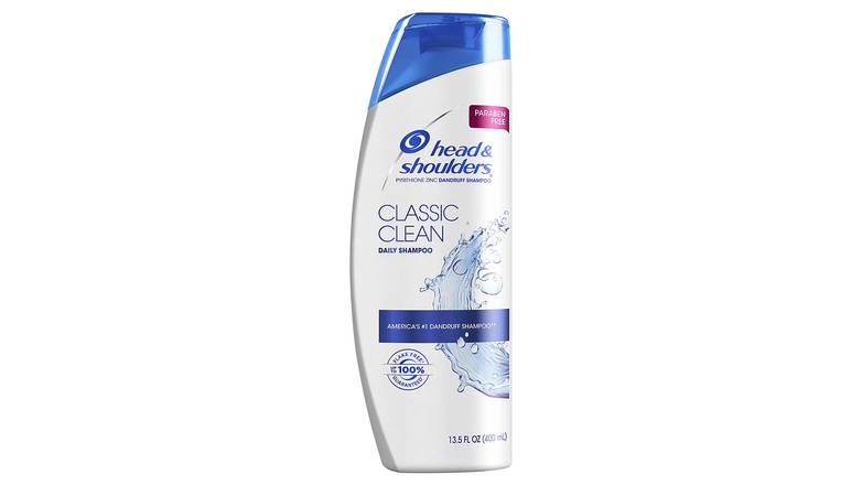 Order Head And Shoulders Classic Clean Dandruff Shampoo food online from Trumbull Mobil store, Trumbull on bringmethat.com