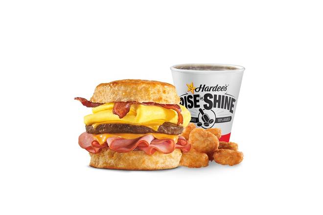 Order Monster Biscuit® Combo food online from Hardee's 2980 store, Gloucester on bringmethat.com