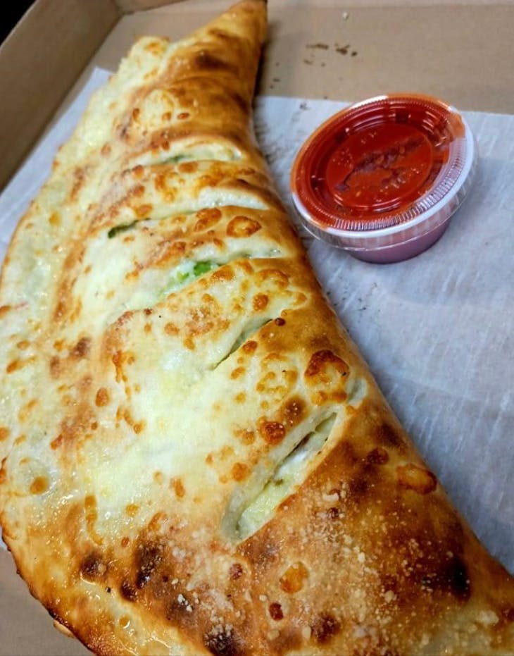 Order Sausage Calzone - Small food online from Buffalo House store, Philadelphia on bringmethat.com