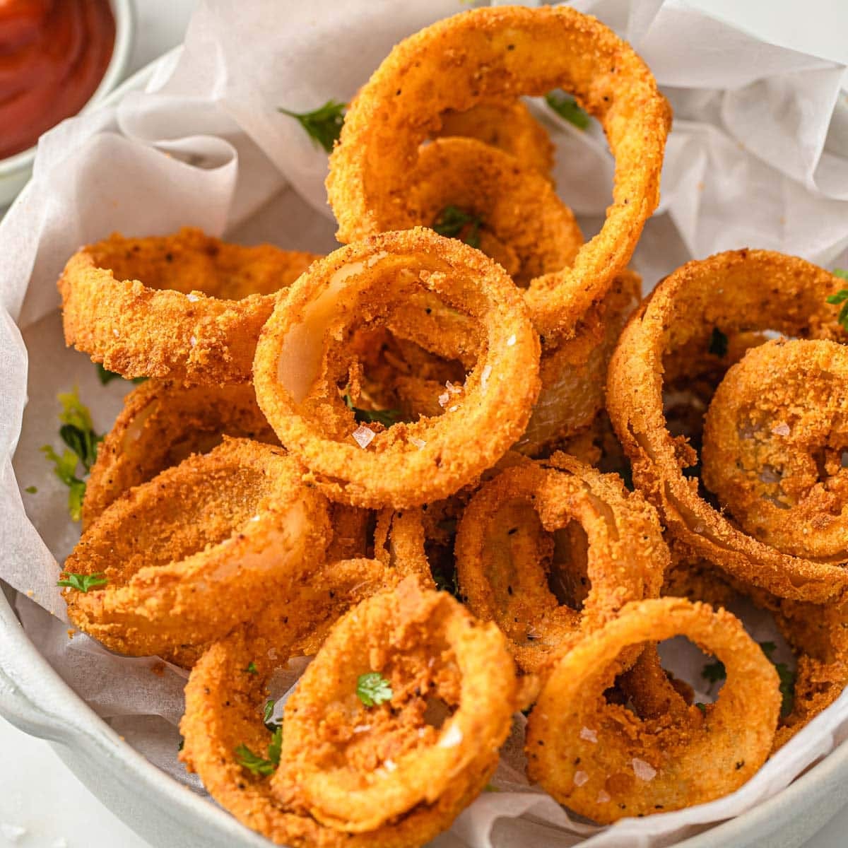 Order Onion Rings - Appetizer food online from Pizza bellino store, Pittsburgh on bringmethat.com