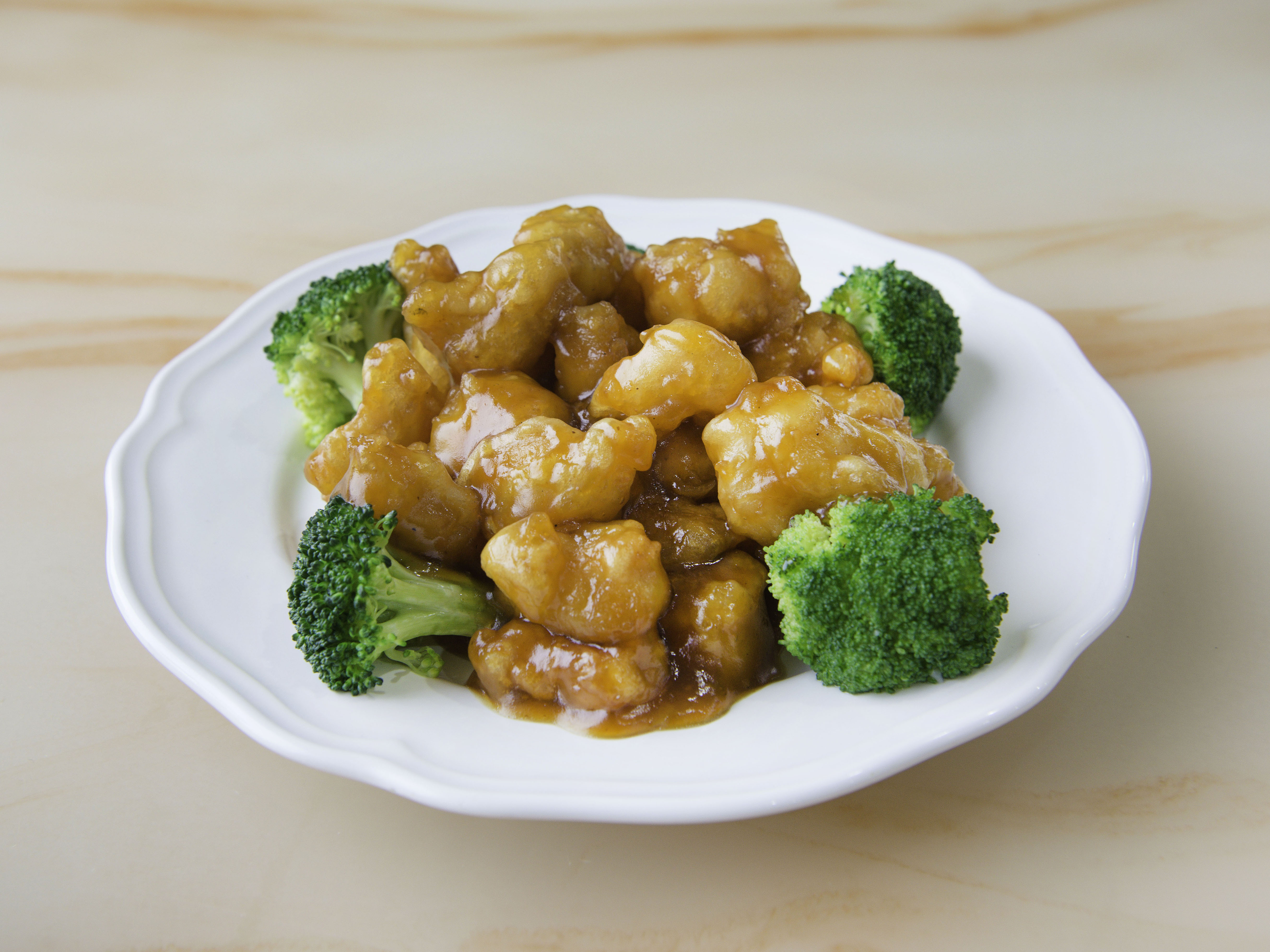 Order 1. General Tso's Chicken (White meat)(Spicy) food online from Chen's Yummy House store, Dumont on bringmethat.com