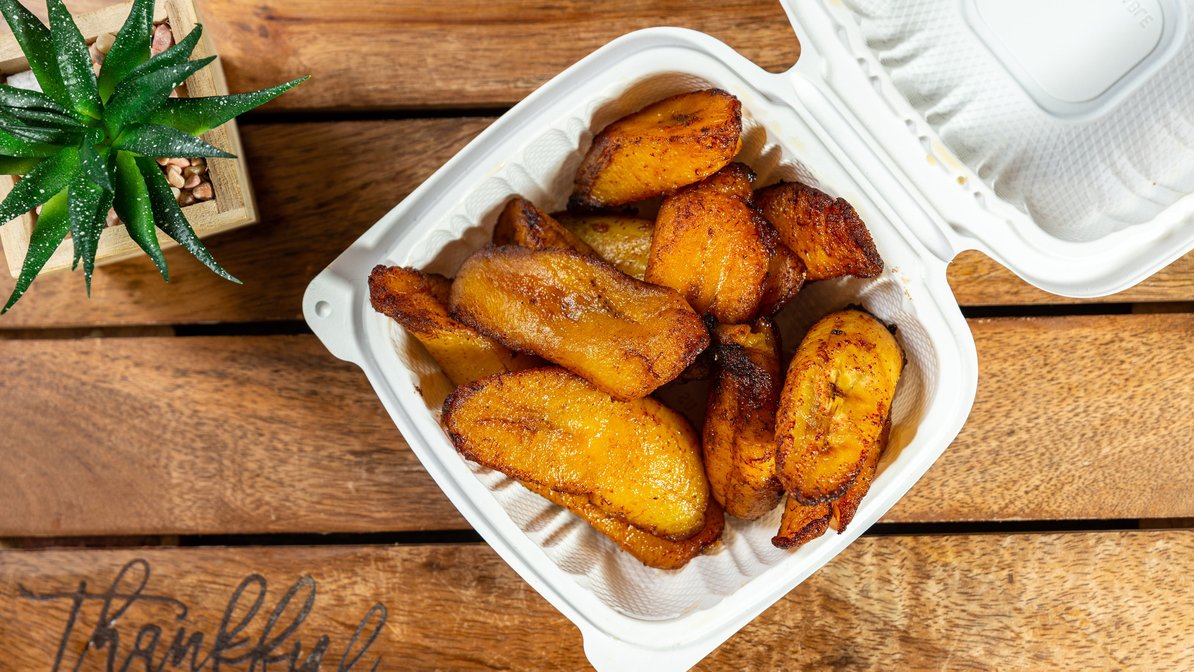 Order Fried plantains  food online from Flaming Grill & Cajun store, Oxon Hill on bringmethat.com