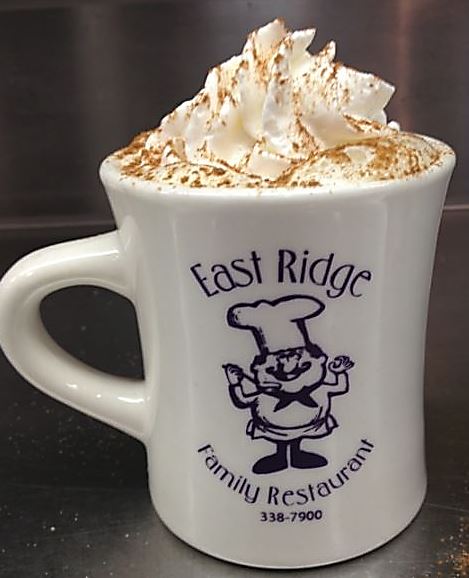 Order Hot Chocolate 12 oz with whip cream food online from Eastridge Family Restaurant store, Rochester on bringmethat.com