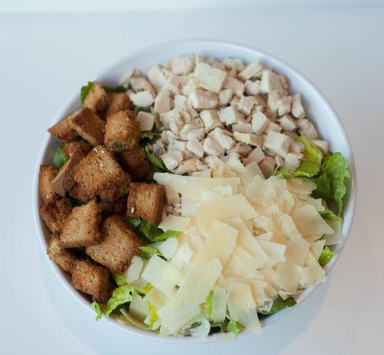Order Chicken Caesar Salad food online from Coolgreens store, Tulsa on bringmethat.com