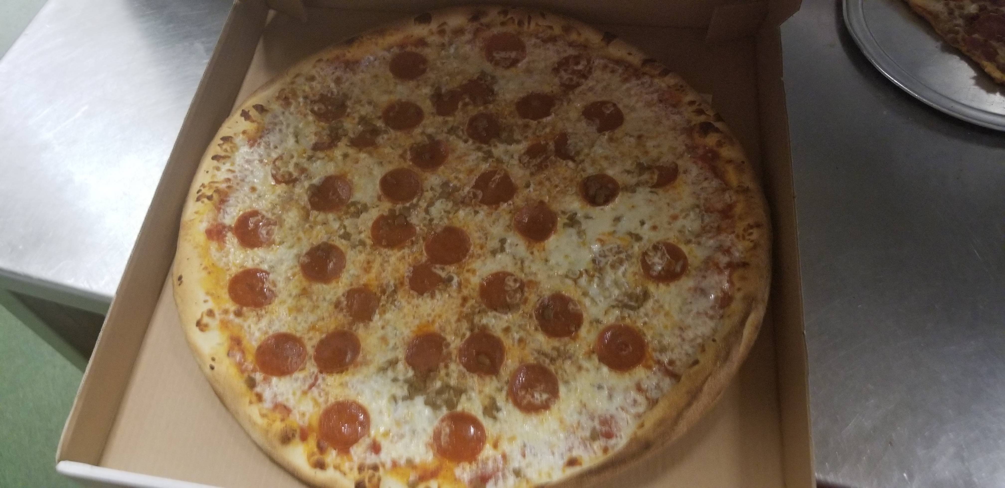Order The Classic Pepperoni Pizza food online from Pepes Pizza store, North Richland Hills on bringmethat.com