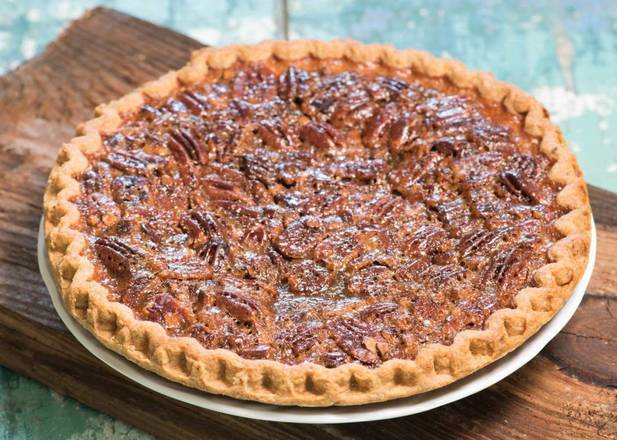 Order Whole Handmade 8" Pecan Pie food online from Ny Popcorn store, New York on bringmethat.com