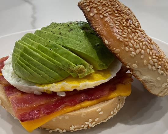 Order Breakfast Bagel food online from Twisted St. Cafe store, San Francisco on bringmethat.com