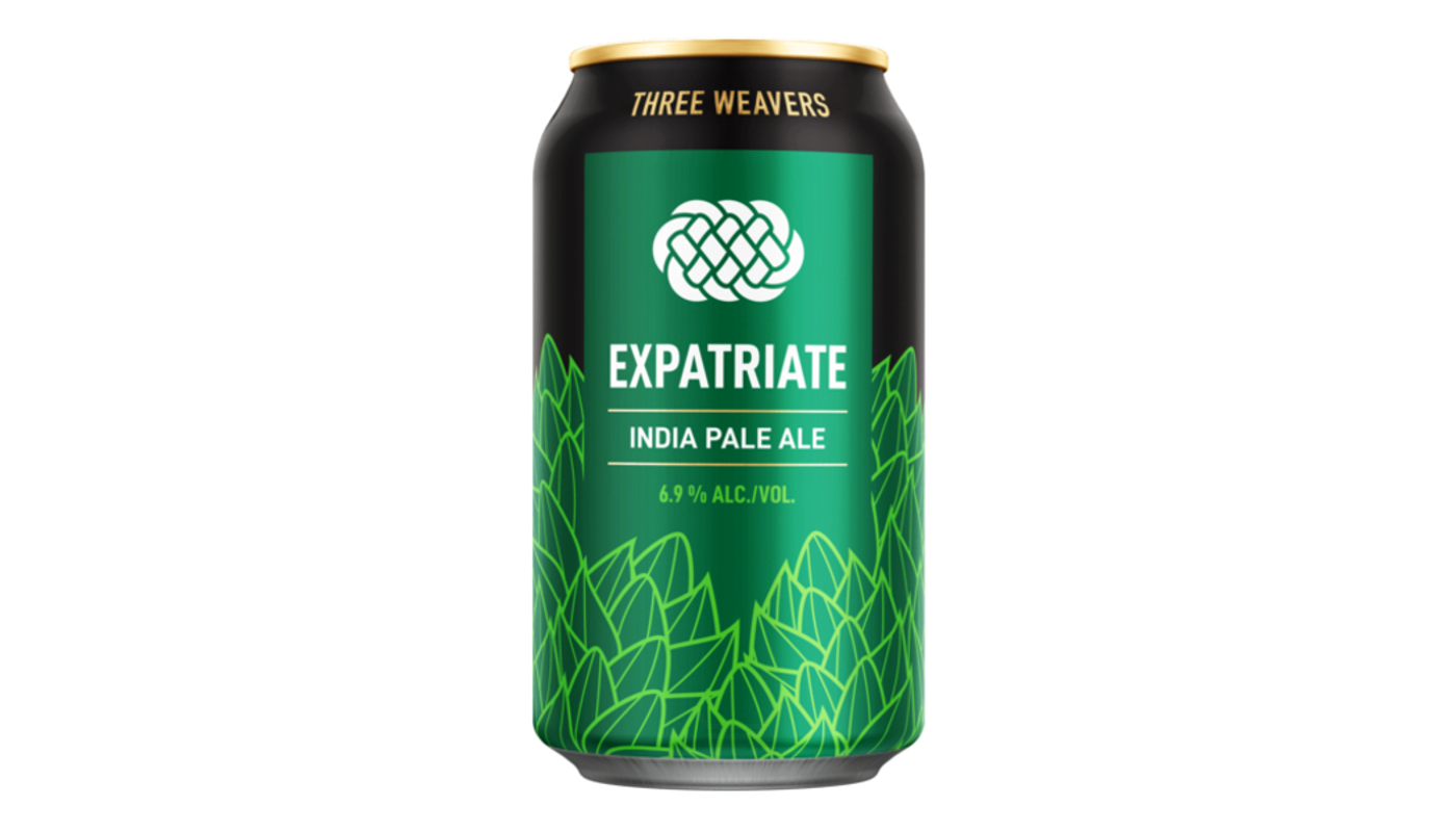 Order Three Weavers Expatriate IPA 6x 12oz Bottles food online from Dimension Liquor store, Lake Forest on bringmethat.com