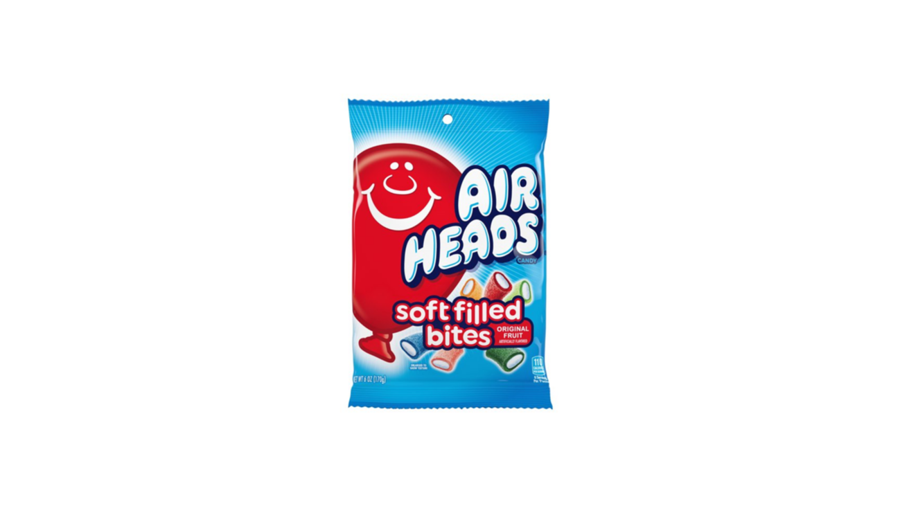 Order Airheads Soft Filled Bites 6 oz food online from Tesoro 2go store, Anchorage on bringmethat.com