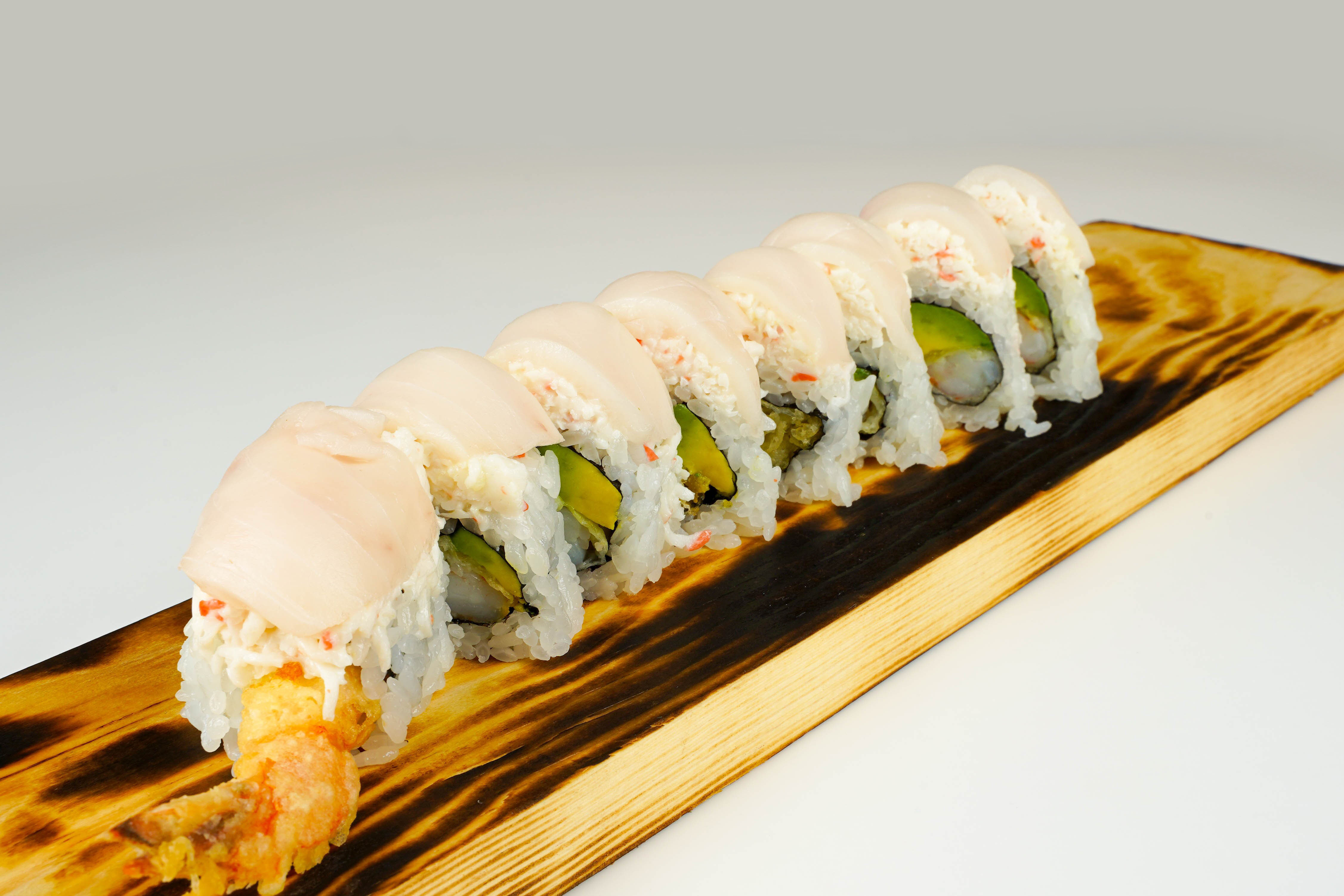 Order Snow White Roll food online from Otoko Sushi store, Redwood City on bringmethat.com