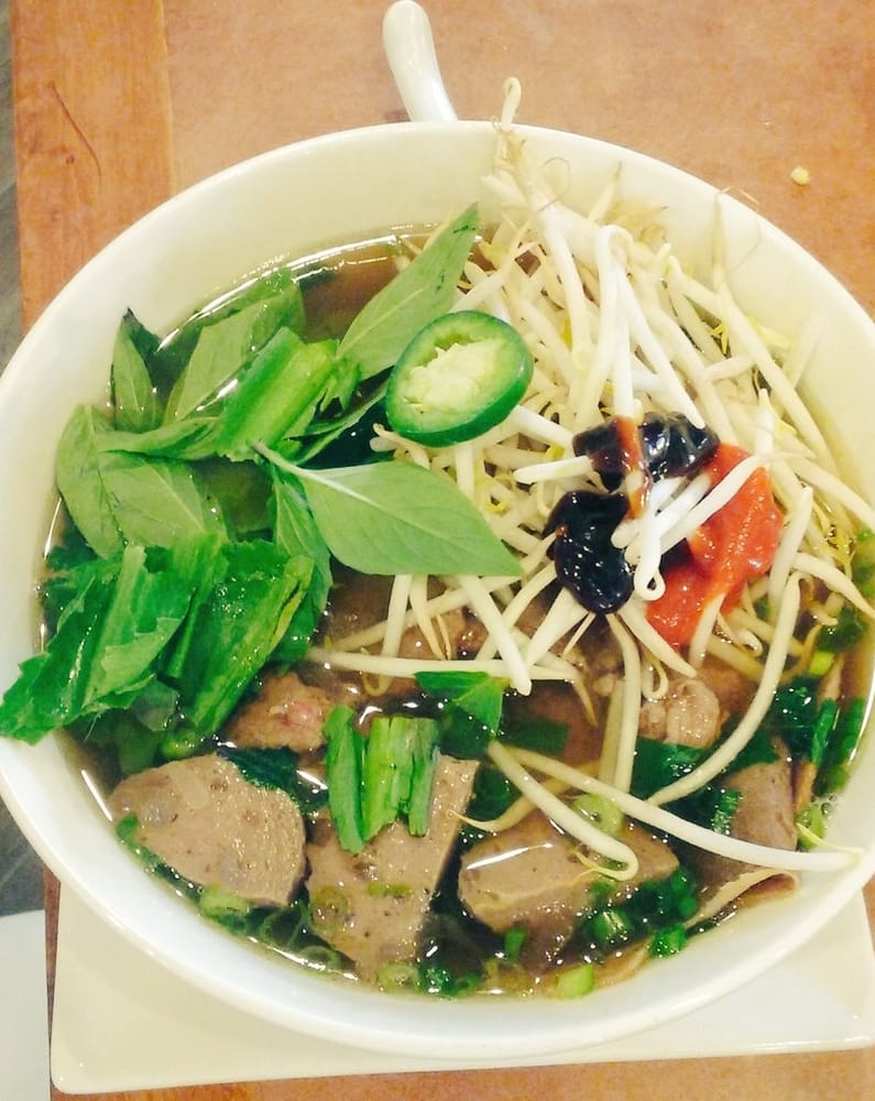 Order 7. Pho Meatball  food online from Red Top Kitchen Noodle House store, Baldwin Park on bringmethat.com