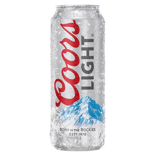 Order Coors Light Can - 25 oz Can/Single food online from Bottle Shop & Spirits store, Los Alamitos on bringmethat.com