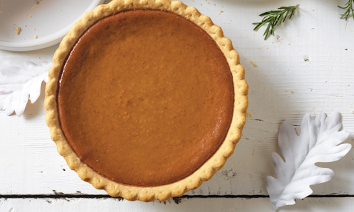 Order Whole Harvest Pumpkin Pie food online from Famous Dave's store, Coon Rapids on bringmethat.com