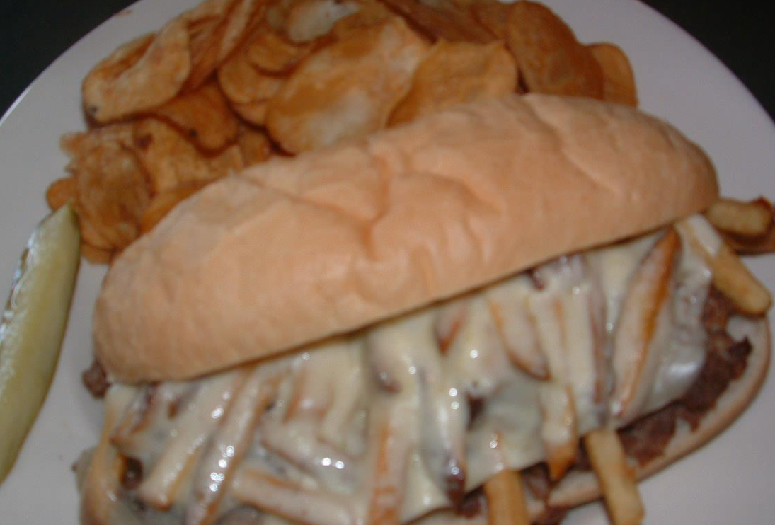 Order Philly Hoagie Sandwich food online from Celebrations Bar, Banquet, And Grill store, Imperial on bringmethat.com