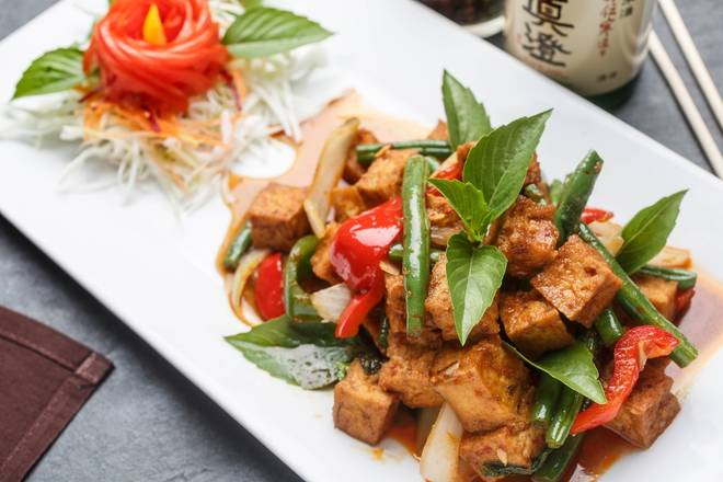 Order Vegan Lime Leaf Tofu food online from Sukhothai store, New Orleans on bringmethat.com