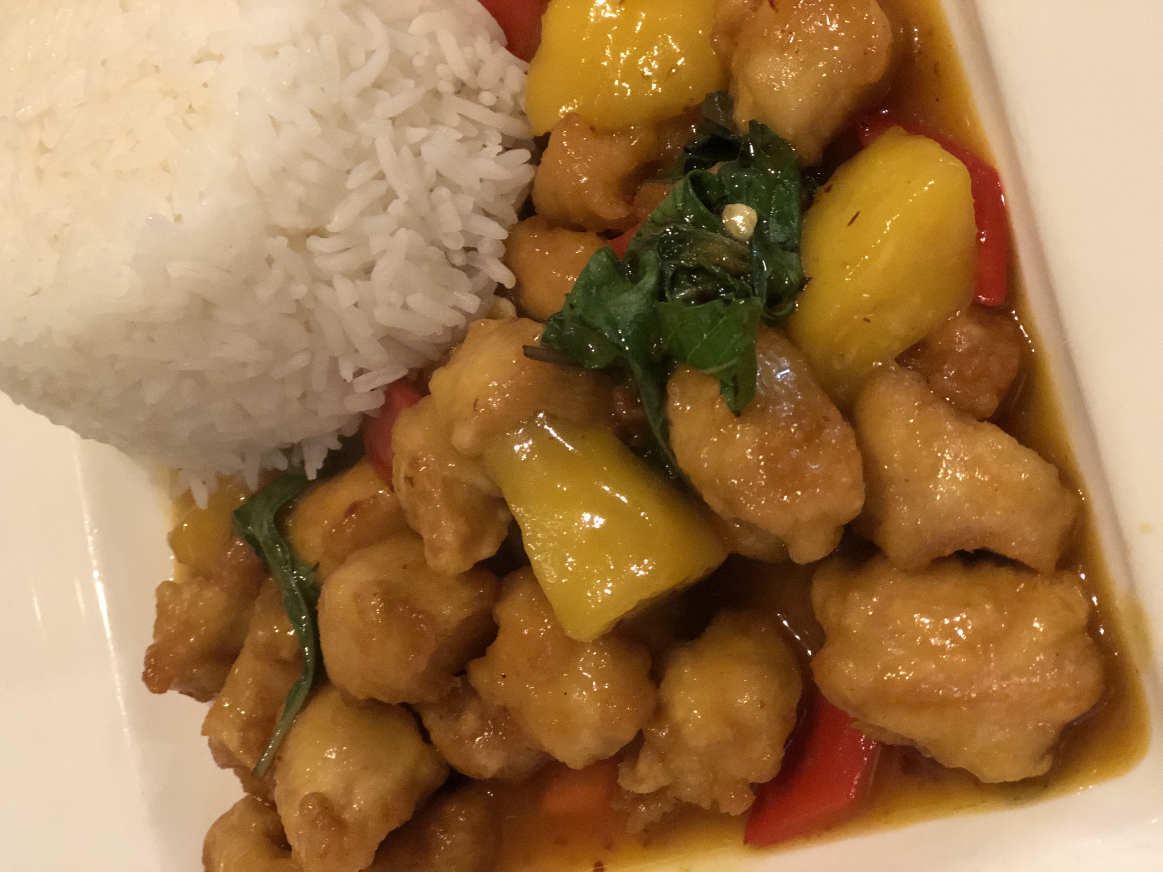 Order Spicy Mango Chicken food online from Fresh Bowl Thai store, Lawrenceville on bringmethat.com