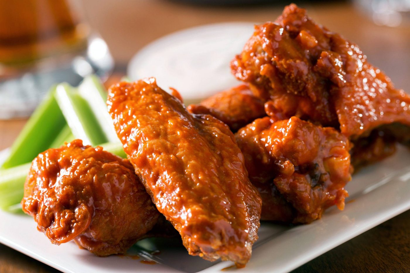 Order Traditional Buffalo Wings food online from Lord of the Wings store, Chicago on bringmethat.com
