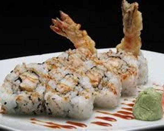 Order Shrimp Tempura Maki food online from Sushi Cafe Watertown store, Watertown on bringmethat.com