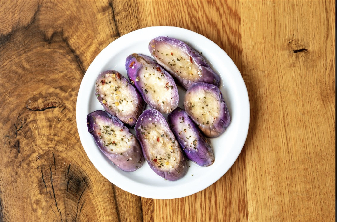 Order Marinated Eggplant food online from Il Pollaio store, San Francisco on bringmethat.com