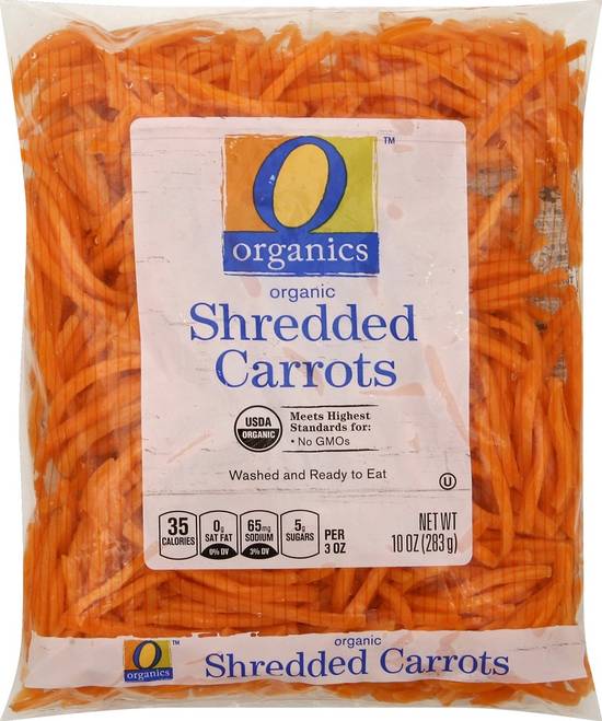Order O Organics · Organic Shredded Carrots (10 oz) food online from Albertsons store, Highland on bringmethat.com