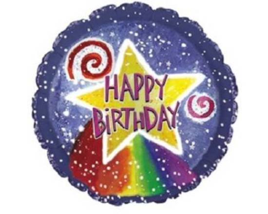 Order Birthday Watercolor Star food online from Niko's Flower Designs store, Chicago on bringmethat.com