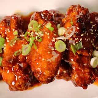 Order Chicken Wings (Spicy Wings) food online from Hoban Korean Bbq store, Minneapolis on bringmethat.com
